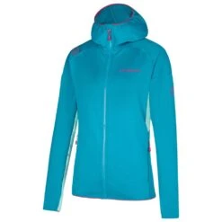 Polaire La Sportiva Upendo Hoody W Crystal - Turquoise