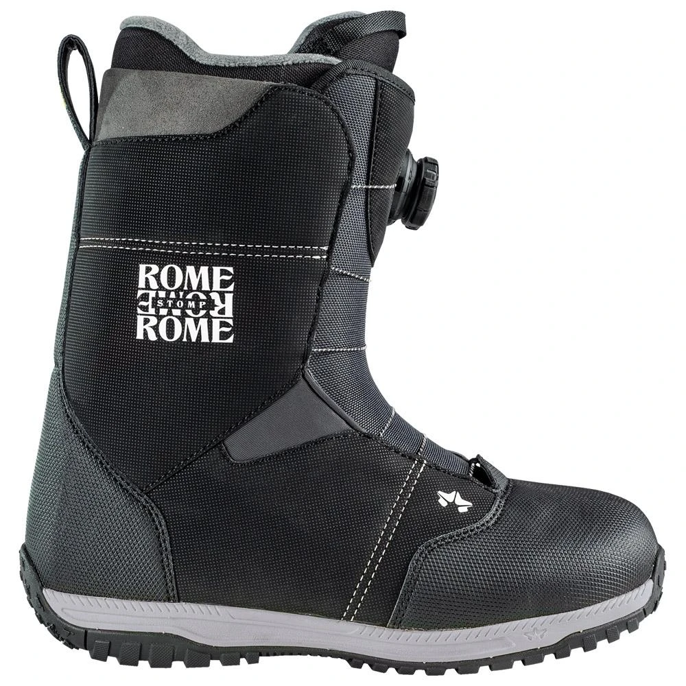 Boots Rome Stomp Boa Black 3 Boots Rome Stomp Boa Black