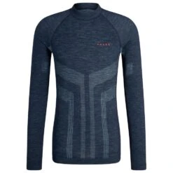 Sous-vêtement Technique Falke Wool-Tech Longsleeved Shirt Trend M Space Blue