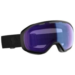 Masque De Ski Scott Fix Black Illuminator Blue Chrome