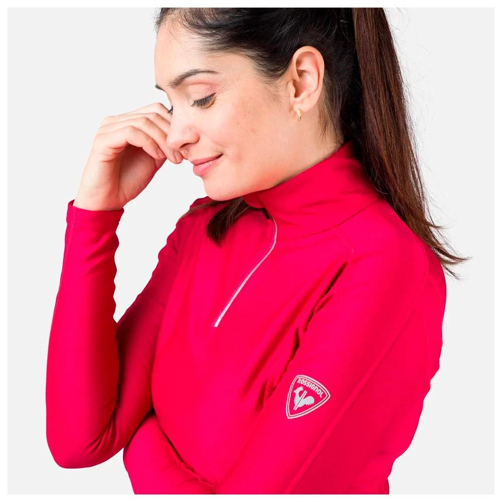 Polaire Rossignol W Classique 1/2 Zip Cherry 6 Polaire Rossignol W Classique 1/2 Zip Cherry – Image 4