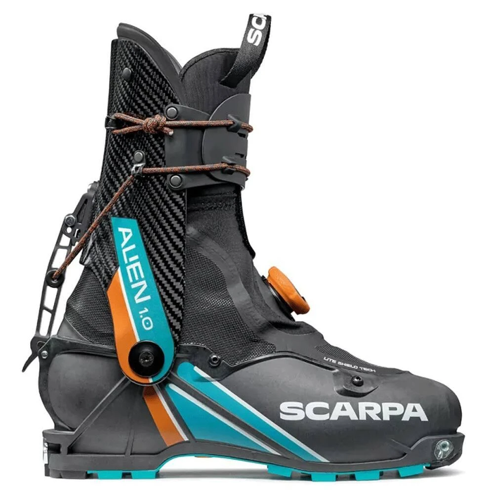 Chaussures De Ski Randonnée Scarpa Alien 1.0 Carbon Grilamid Black 8 Chaussures De Ski Randonnée Scarpa Alien 1.0 Carbon Grilamid Black – Image 6