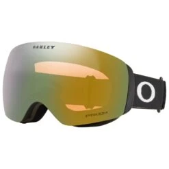 Masque De Ski Oakley Flight Deck L Matte Black Prizm Sage Gold Iridium