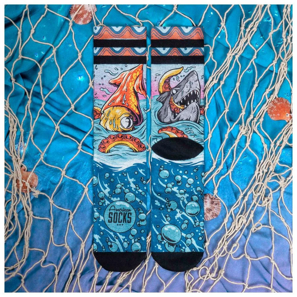 Chaussettes American Socks The Original Signature Seamonsters 8 Chaussettes American Socks The Original Signature Seamonsters – Image 6