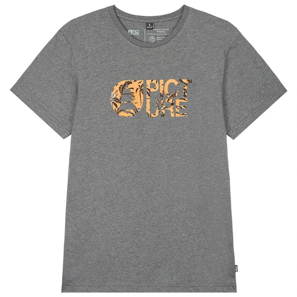 Tee-shirt Picture Basement Palmay Dark Grey Melange 3 Tee-shirt Picture Basement Palmay Dark Grey Melange