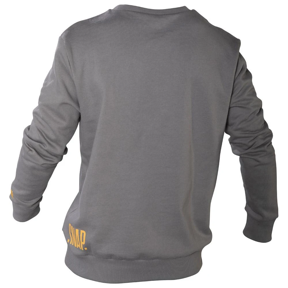 Sweat Snap Sweater Logo Dark Grey 4 Sweat Snap Sweater Logo Dark Grey – Image 2