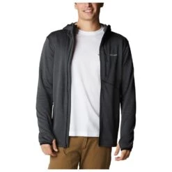Polaire Columbia M's Park View Fleece Full Zip Hoodie Black Heather -Ski Équipement Boutique 32ccfd8537b997696119bb546c5c4de527809dd6 E22COLUTTH1212990 4
