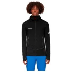 Polaire Mammut Taiss Light ML Hooded Jacket Black -Ski Équipement Boutique 358c5c81710fc965cf23ffda3e936d5bf4a88d12 H23MAMMTTH3326503 4