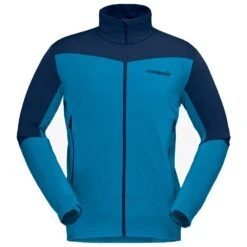 Polaire Norrona Falketind Warm1 Stretch Haiwaiian Surf Indigo Night