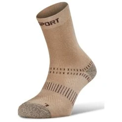 Chaussettes Bv Sport Double Evo Beige