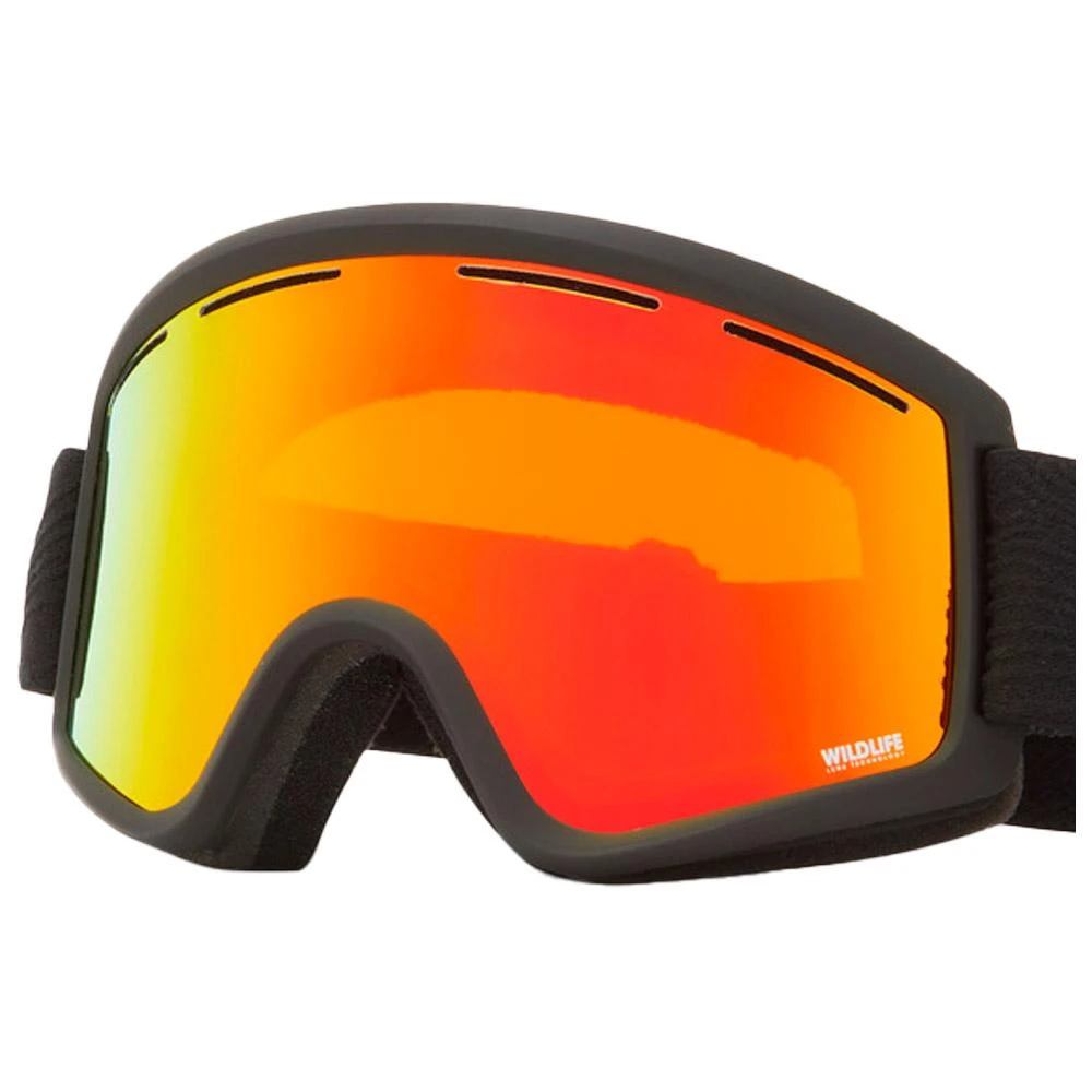 Masque De Ski Von Zipper Cleaver Black Satin Widlife Red Chrome + Yellow 4 Masque De Ski Von Zipper Cleaver Black Satin Widlife Red Chrome + Yellow – Image 2