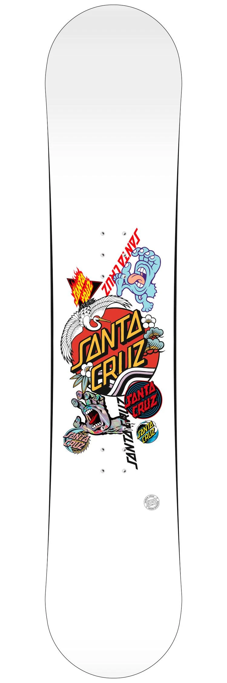 Planche Snowboard Santa Cruz Decal 3 Junior 3 Planche Snowboard Santa Cruz Decal 3 Junior