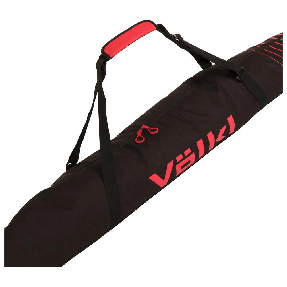 Housse Ski Volkl Race Single Ski Bag 165+15+15 Black Red 4 Housse Ski Volkl Race Single Ski Bag 165+15+15 Black Red – Image 2