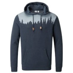 Sweat Tentree Juniper Hoodie Meteorite Black Heather