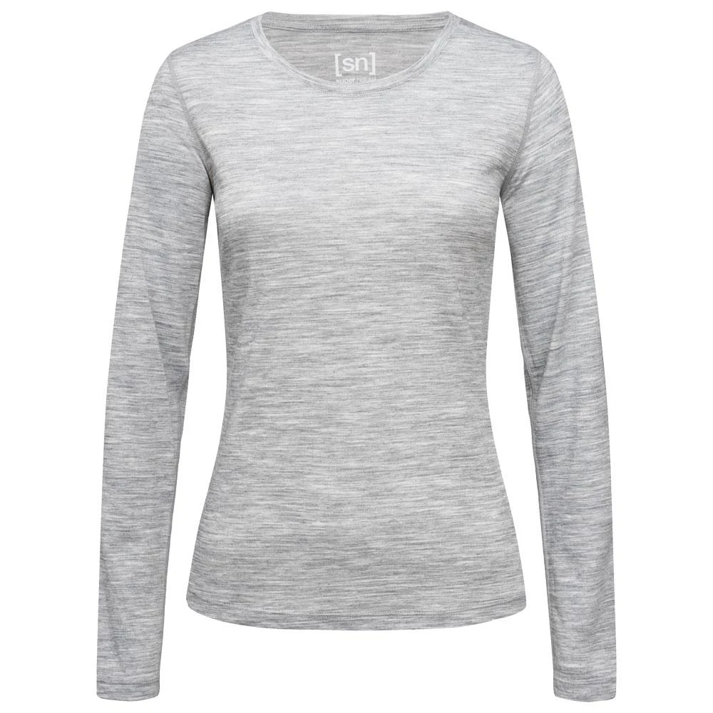 Super.natural Sous-vêtement Technique Super Natural W Base Ls 140 Ash Melange 3 Super.natural Sous-vêtement Technique Super Natural W Base Ls 140 Ash Melange