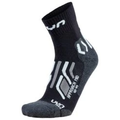 Chaussettes Uyn Trekking Approach Mid Lady Black Grey