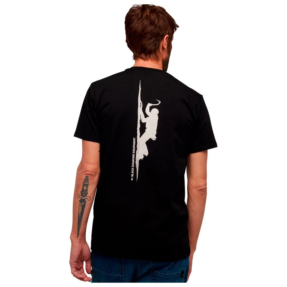 Tee-shirt Black Diamond Ice Climber Tee Black 4 Tee-shirt Black Diamond Ice Climber Tee Black – Image 2