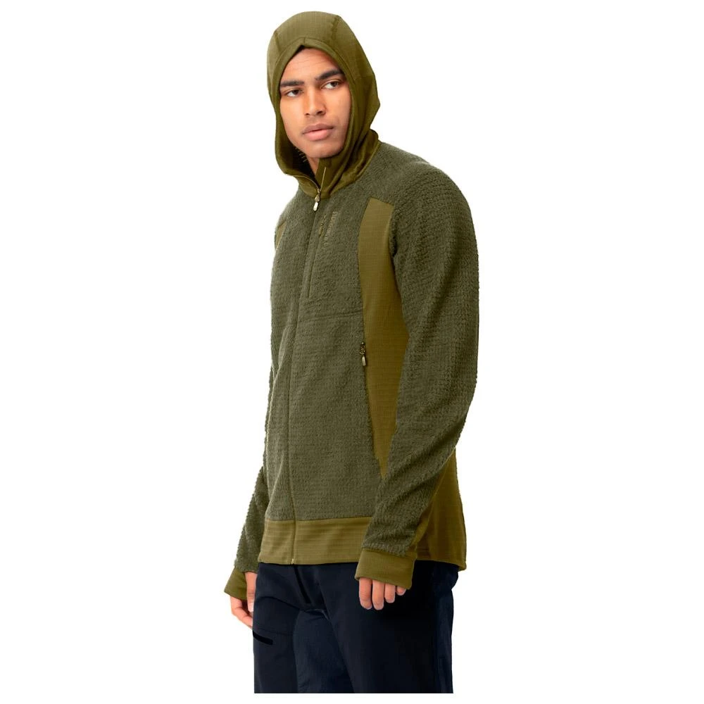 Polaire Norrona Falketind Alpha 120 Zip Hood Olive Night Olive Drab 5 Polaire Norrona Falketind Alpha 120 Zip Hood Olive Night Olive Drab – Image 3