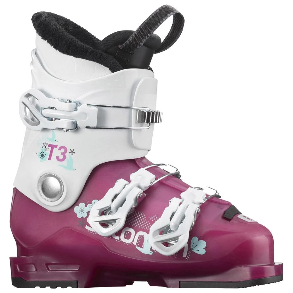Chaussures De Ski Salomon T3 Rt Girly Rose Violet Transluc White 3 Chaussures De Ski Salomon T3 Rt Girly Rose Violet Transluc White