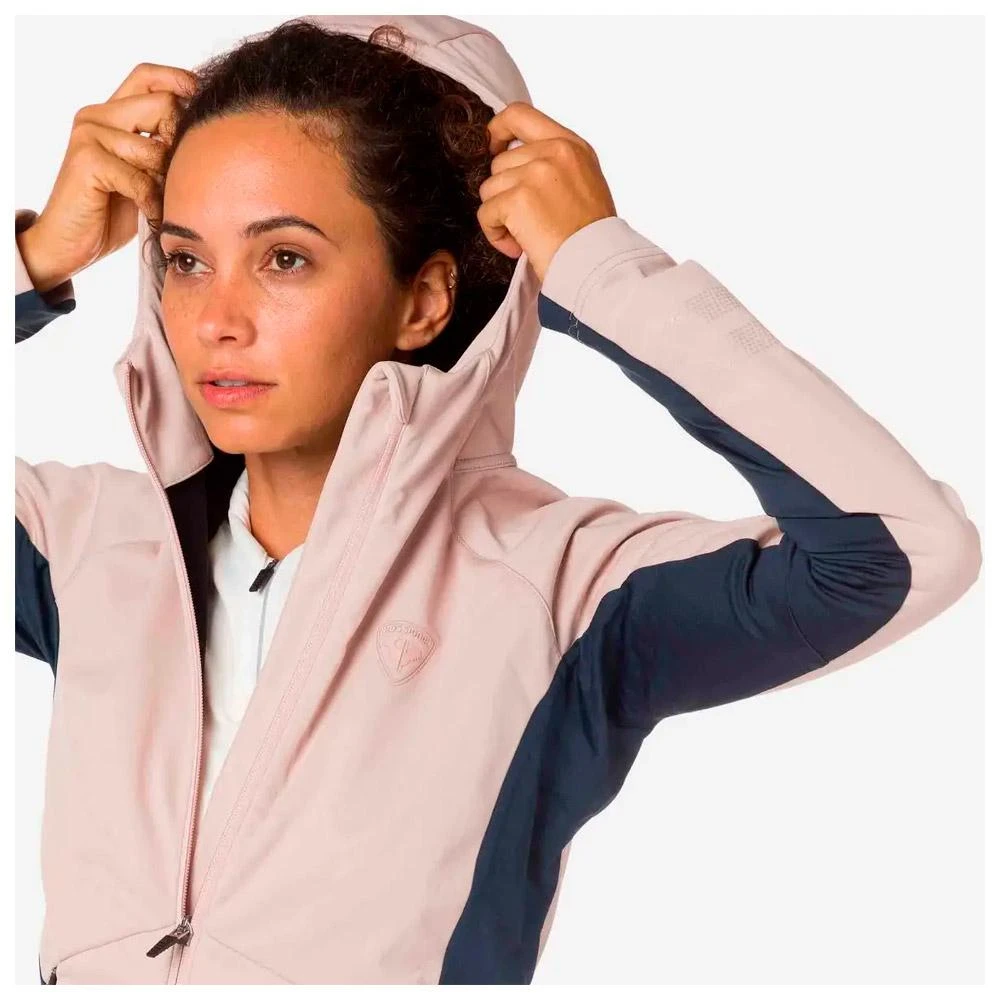 Veste Nordique Rossignol W Softshell Hoodie Powder Pink 7 Veste Nordique Rossignol W Softshell Hoodie Powder Pink – Image 5