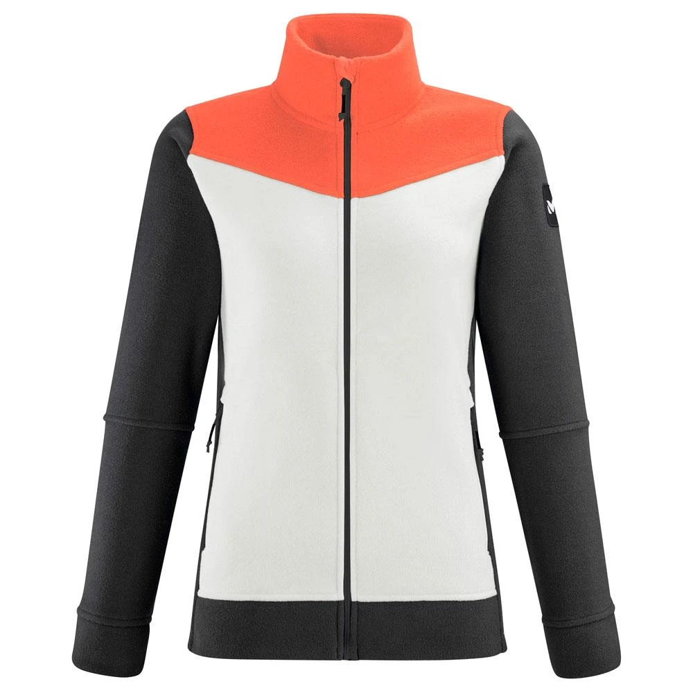 Polaire Millet Women's Boven White Dark Grey 3 Polaire Millet Women's Boven White Dark Grey