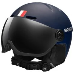 Casque Visière Briko Teide Visor France Matt Tangaroa Blue White