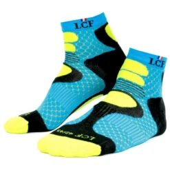 Chaussettes La Chaussette De France Nepal Bleu Jaune
