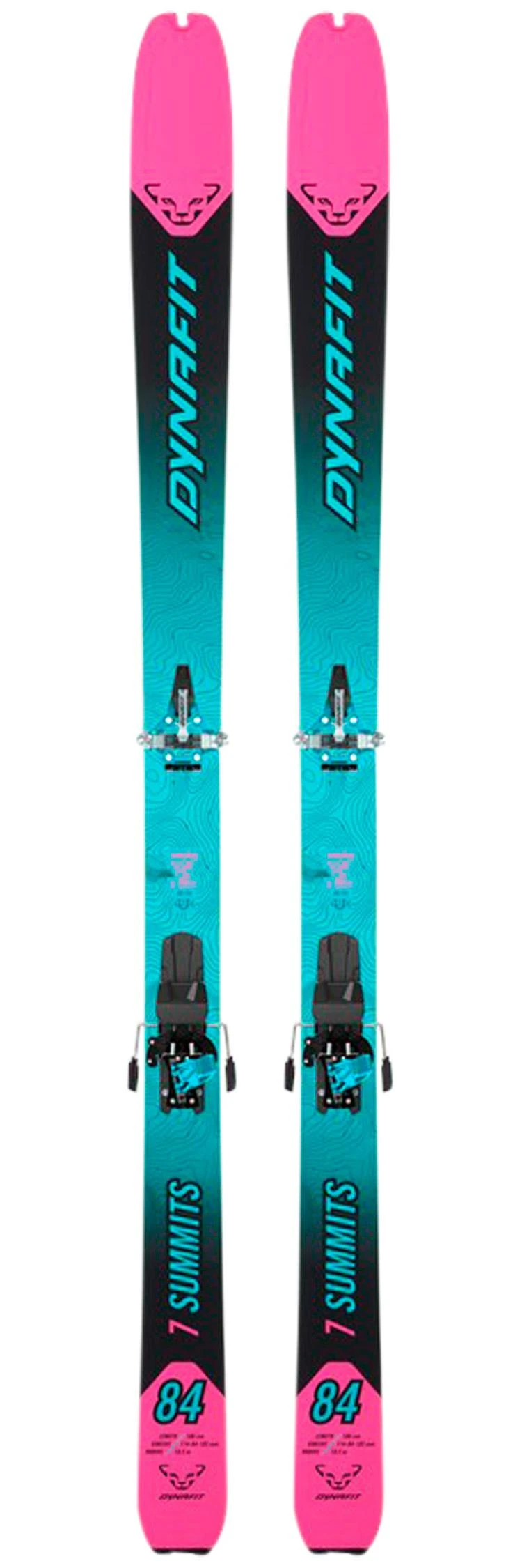 Kit Ski Dynafit Seven Summits W + Fixations Radical + Peaux 3 Kit Ski Dynafit Seven Summits W + Fixations Radical + Peaux