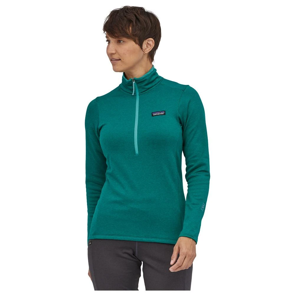 Polaire Patagonia W's R1 Daily Zip Neck Light Borealis Green X-Dye 5 Polaire Patagonia W's R1 Daily Zip Neck Light Borealis Green X-Dye – Image 3