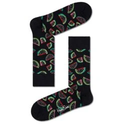 Chaussettes Happy Socks Watermelon Noir