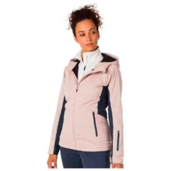 Veste Nordique Rossignol W Softshell Hoodie Powder Pink