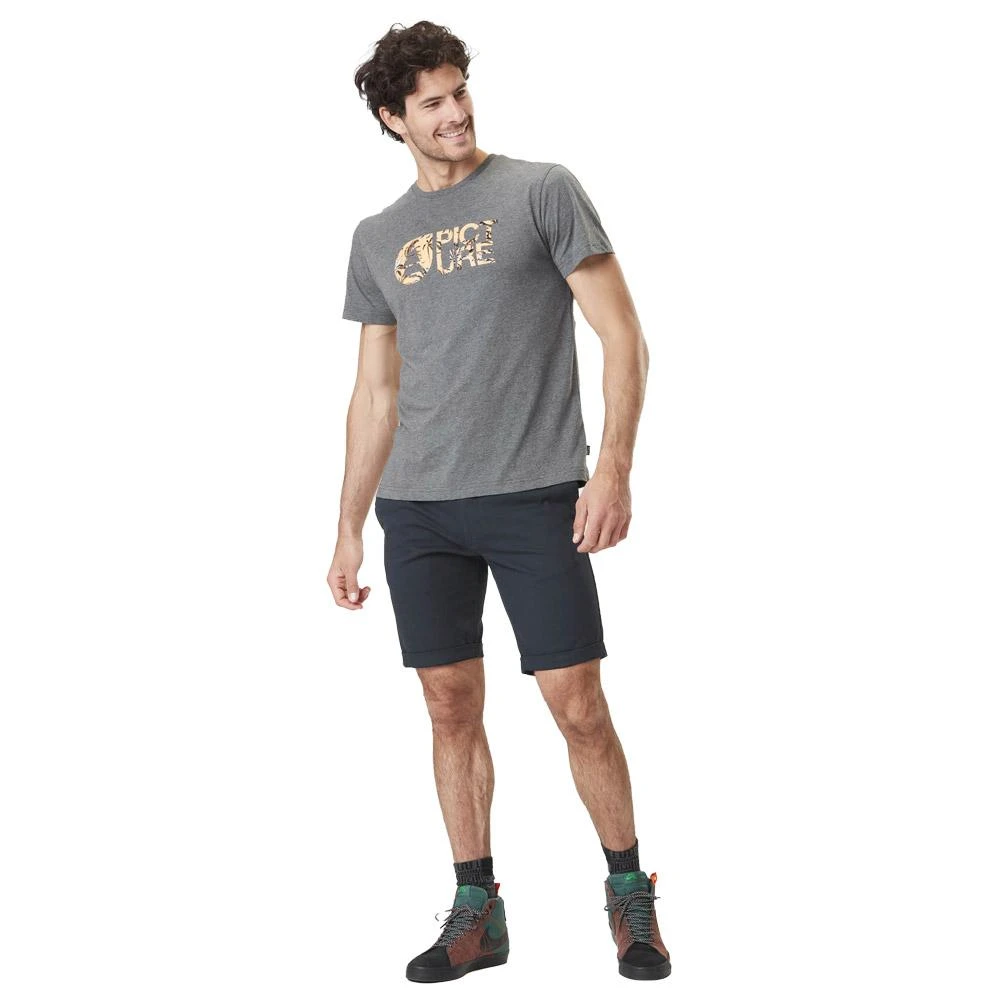 Tee-shirt Picture Basement Palmay Dark Grey Melange 5 Tee-shirt Picture Basement Palmay Dark Grey Melange – Image 3