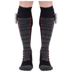 Chaussettes Monnet Heatprotech Socks Noir Rouge -Ski Équipement Boutique 72e143310c2ec6eb5342862df3c5cfae8749f5bd H21MONNACC001 5