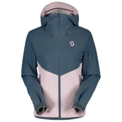 Blouson Ski Scott Explorair 3L Women's Metal Blue - Sweet Pink