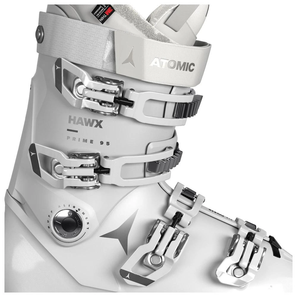 Chaussures De Ski Atomic Hawx Prime 95 W Gw White Silver 4 Chaussures De Ski Atomic Hawx Prime 95 W Gw White Silver – Image 2
