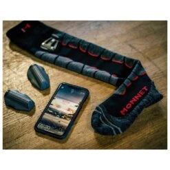 Chaussettes Monnet Heatprotech Socks Noir Rouge -Ski Équipement Boutique 7f1a93fa62eb7974d6a68c9769634905739280d4 H21MONNACC001 902