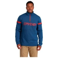 Polaire Spyder Speed Half Zip Abyss Volcano -Ski Équipement Boutique 80e24ff9cdc0afbd425e8b66d6a69cd5f2ed9090 H23SPYDTTH3332685 4