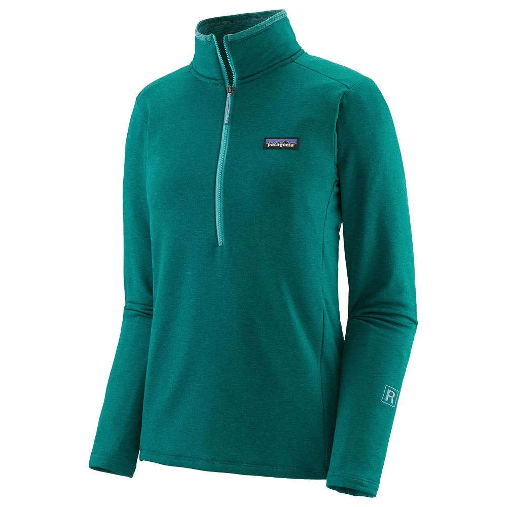 Polaire Patagonia W's R1 Daily Zip Neck Light Borealis Green X-Dye 3 Polaire Patagonia W's R1 Daily Zip Neck Light Borealis Green X-Dye