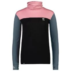 Sous-vêtement Technique Mons Royale Europe W's Yotei High Neck Dusty Pink Burnt Sage