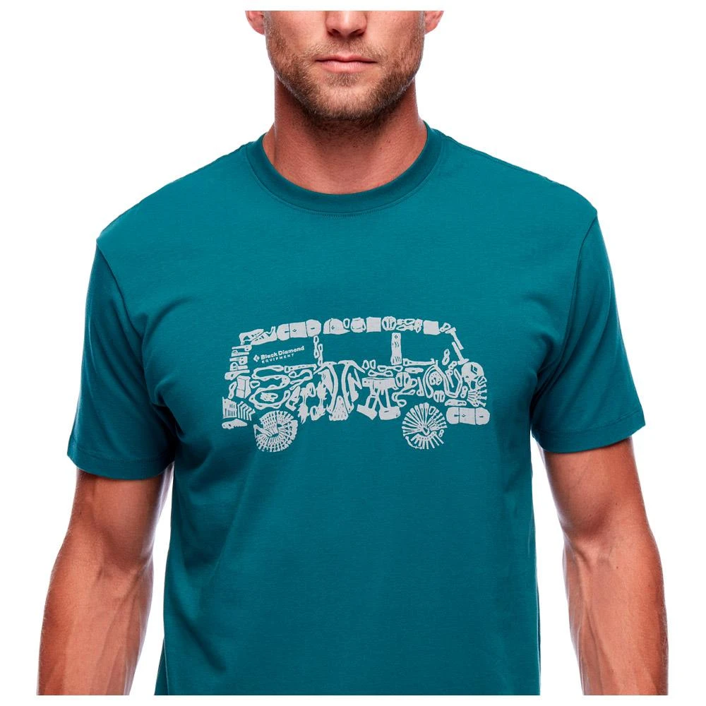 Tee-shirt Black Diamond M Vantastic Tee Raging Sea 5 Tee-shirt Black Diamond M Vantastic Tee Raging Sea – Image 3