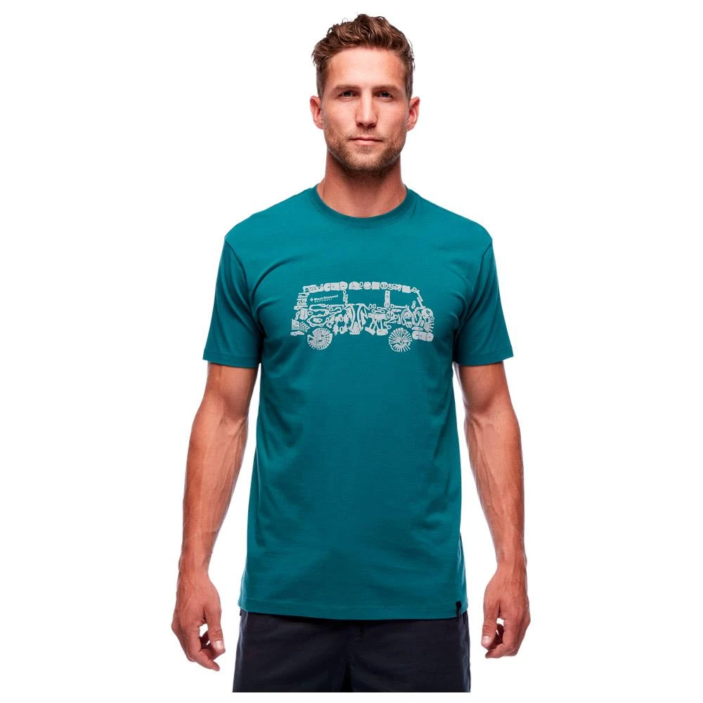 Tee-shirt Black Diamond M Vantastic Tee Raging Sea 3 Tee-shirt Black Diamond M Vantastic Tee Raging Sea