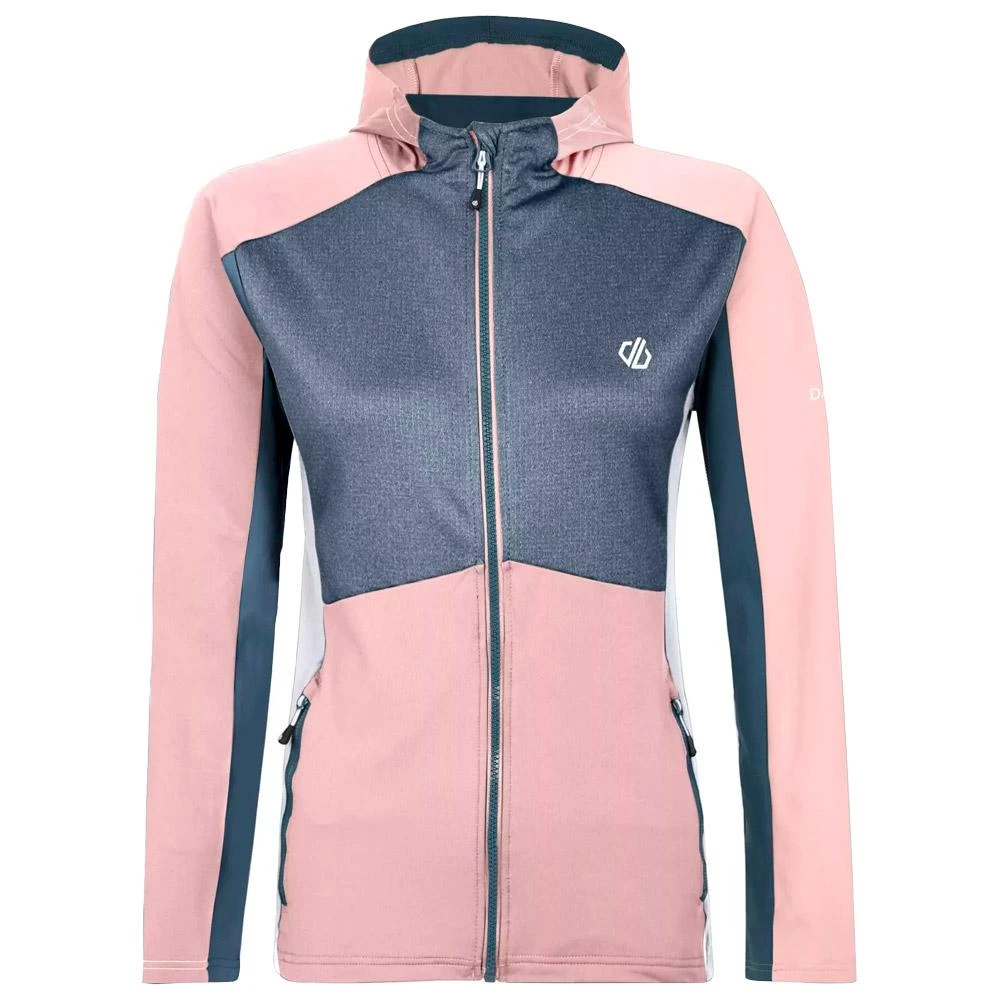 Polaire DARE2B Ritual II Core Stretch Dusky Rose Orion Grey White 4 Polaire DARE2B Ritual II Core Stretch Dusky Rose Orion Grey White – Image 2