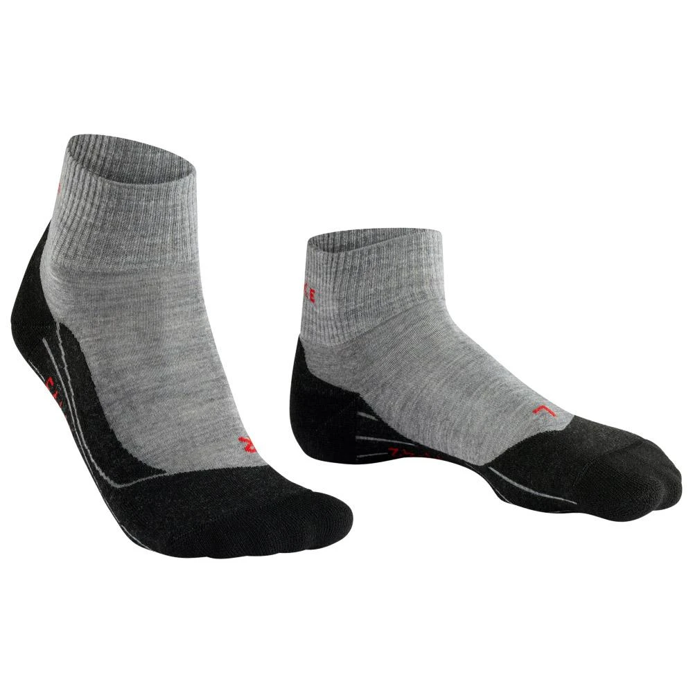 Chaussettes Falke Tk5 Short Light Grey Wmn 4 Chaussettes Falke Tk5 Short Light Grey Wmn – Image 2