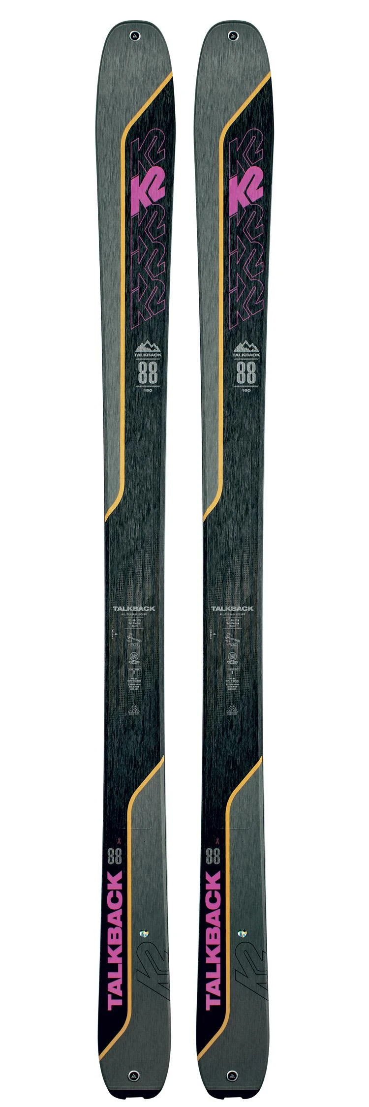 Ski K2 Talkback 88 3 Ski K2 Talkback 88