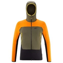 Polaire Millet Fusion Grid Hoodie Ivy Maracja