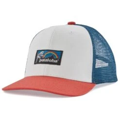 Casquettes Patagonia Kids Trucker Hat Patalokahi Label Birch White