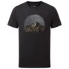 Tee-shirt Tentree Vintage Sunset Meteorite Black Heather