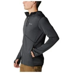 Polaire Columbia M's Park View Fleece Full Zip Hoodie Black Heather