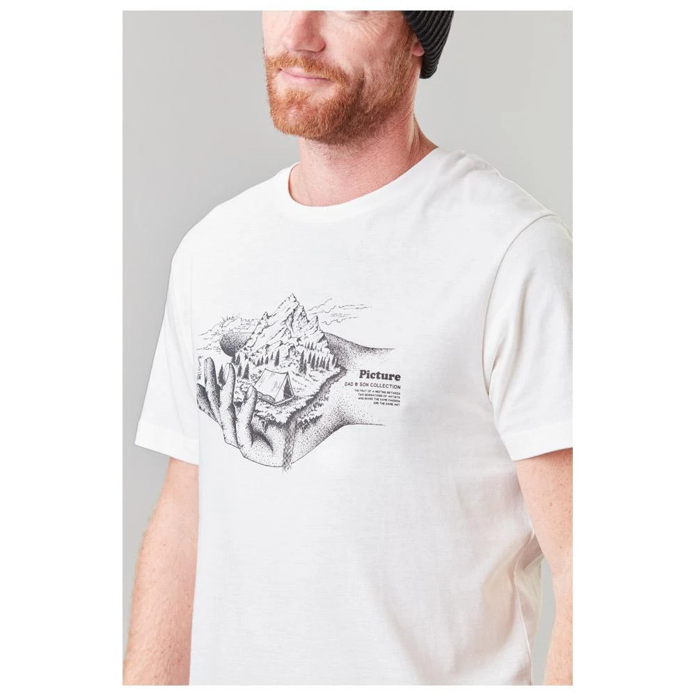 Tee-shirt Picture Dad And Son Carrynat Natural White 8 Tee-shirt Picture Dad And Son Carrynat Natural White – Image 6