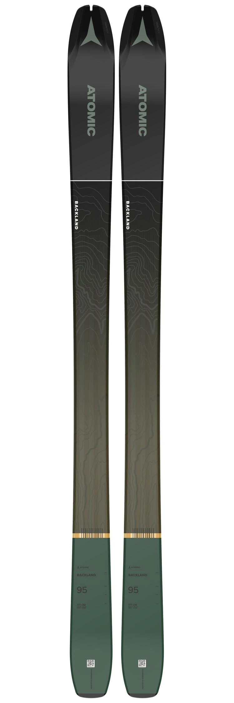 Ski Atomic Backland 95 3 Ski Atomic Backland 95